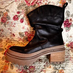 Free People Mel Slouch Boots - Size 9